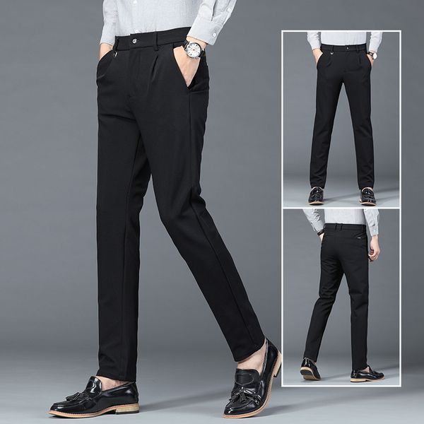 pants spring classic style men's casual pants business fashion black blue elastic regular fit brand trousers clothes
pants spring classic style men's casual pants business fashion black blue elastic regular fit brand trousers clothes