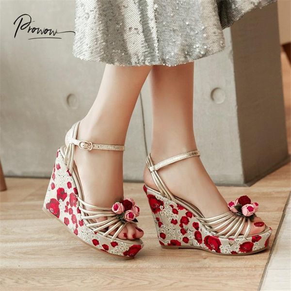 sandals prowow fashion style genuine leather women summer open toe flowers buckle strap platform shoes woman, Black
sandals prowow fashion style genuine leather women summer open toe flowers buckle strap platform shoes woman, Black