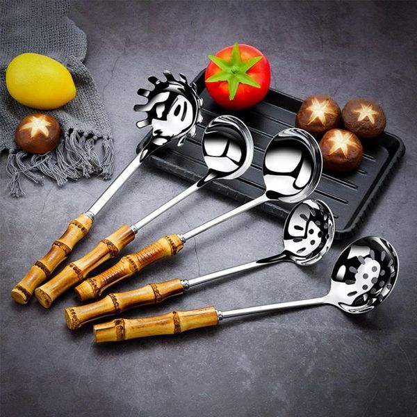 spoons metal colander stainless steel spoon noodle bamboo handle practical pasta tools soup scoop kitchen supplies
spoons metal colander stainless steel spoon noodle bamboo handle practical pasta tools soup scoop kitchen supplies