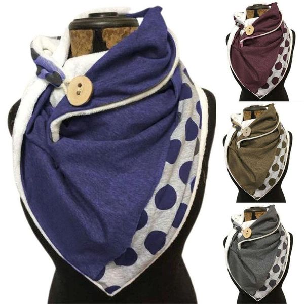 scarves autumn winter warm scarf women fashion dots print button soft wrap poncho thick shawl echarpe femme, Blue;gray
scarves autumn winter warm scarf women fashion dots print button soft wrap poncho thick shawl echarpe femme, Blue;gray