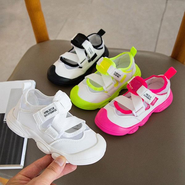 sandals summer girls 2021 mesh hollow children casual shoes boys soft bottom sports toe cap baby cute candy, Black;red
sandals summer girls 2021 mesh hollow children casual shoes boys soft bottom sports toe cap baby cute candy, Black;red