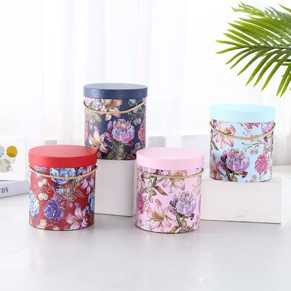 cylinder bucket floral printed gift box boutique flower valentine's day case birthday package wrap
cylinder bucket floral printed gift box boutique flower valentine's day case birthday package wrap