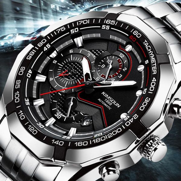 wristwatches multifunctional automatic mechanical wristatches for men living waterproof luminous brand gold leather steel belt watches, Slivery;brown
wristwatches multifunctional automatic mechanical wristatches for men living waterproof luminous brand gold leather steel belt watches, Slivery;brown