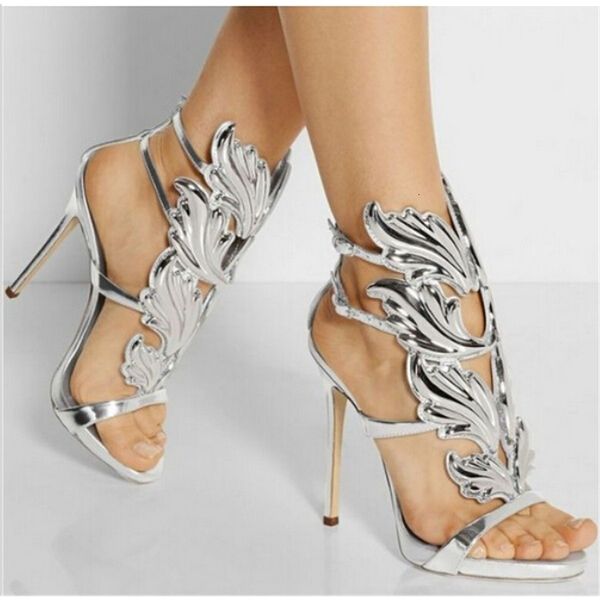 sandal attacked gold leather silver wing red gladiator shoes high heels woman metal winged sandals, Black
sandal attacked gold leather silver wing red gladiator shoes high heels woman metal winged sandals, Black