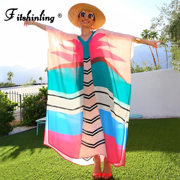 fitshinling geometric print oversized long dress beach wear boho holiday straigh kaftancolorful loose maxi pareos summer vestido
fitshinling geometric print oversized long dress beach wear boho holiday straigh kaftancolorful loose maxi pareos summer vestido