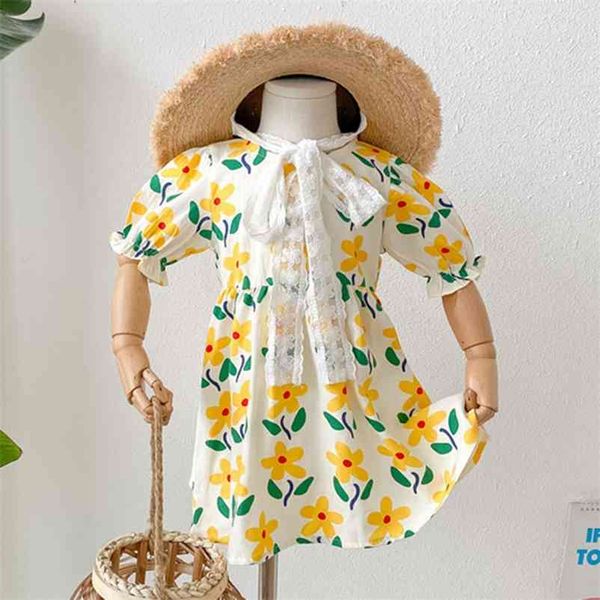 summer baby girls short sleeve little flower printing dresses kids girl princess clothing casual fashion 210521, Red;yellow
summer baby girls short sleeve little flower printing dresses kids girl princess clothing casual fashion 210521, Red;yellow