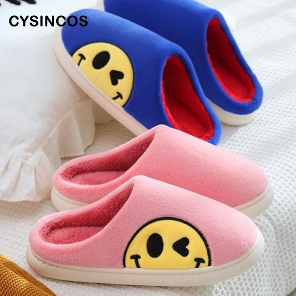 slippers cysincos winter women fluffy fur cartoon smile deco mule slipper shoe woman short plush flats couple indoor men slides, Black
slippers cysincos winter women fluffy fur cartoon smile deco mule slipper shoe woman short plush flats couple indoor men slides, Black