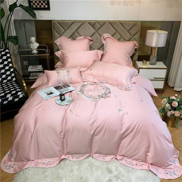 bedding sets luxury pink 1000tc egyptian cotton soft cozy wreath floral embroidery set double duvet cover bed sheet pillowcases
bedding sets luxury pink 1000tc egyptian cotton soft cozy wreath floral embroidery set double duvet cover bed sheet pillowcases