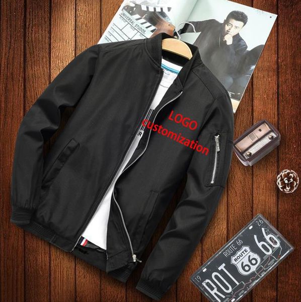 men's jackets (logo customization) youth jacket spring & autumn trend casual all kinds of baseball flight drop, Black;brown
men's jackets (logo customization) youth jacket spring & autumn trend casual all kinds of baseball flight drop, Black;brown