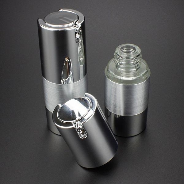 storage bottles & jars 100pcs 15ml uv gold/silver airless vacuum bottle for sale, luxury round with pump
storage bottles & jars 100pcs 15ml uv gold/silver airless vacuum bottle for sale, luxury round with pump