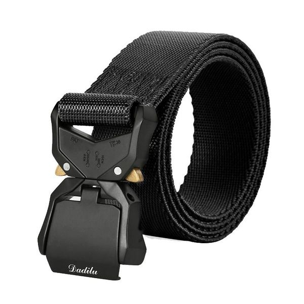 belts men outdoor tactical belt solid color nylon insert buckle training multifunctional all-match style jeans sturdy, Black;brown 
belts men outdoor tactical belt solid color nylon insert buckle training multifunctional all-match style jeans sturdy, Black;brown