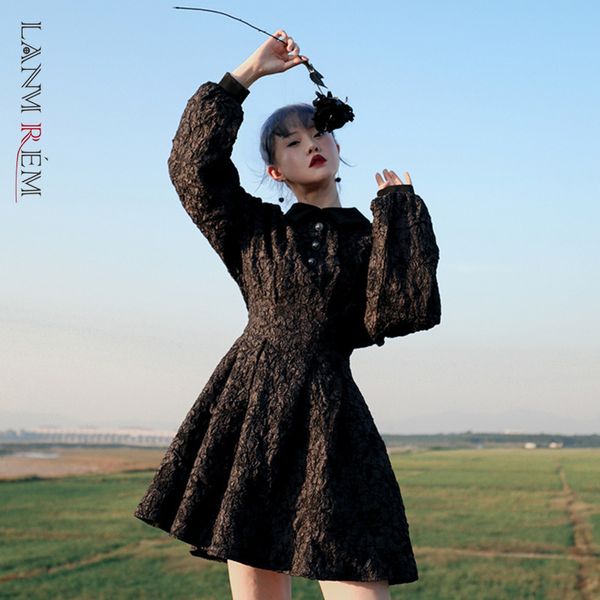 spring summer long-sleeve french style temperament flare waist floral black above the knee dress for women 2a3188 210507, Black;gray
spring summer long-sleeve french style temperament flare waist floral black above the knee dress for women 2a3188 210507, Black;gray