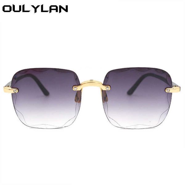luxury designer sunglasses oulylan women rimless square sun glasses female fashion oversized eyewear pink gradient shades goggles uv400 0622, White;black
luxury designer sunglasses oulylan women rimless square sun glasses female fashion oversized eyewear pink gradient shades goggles uv400 0622, White;black