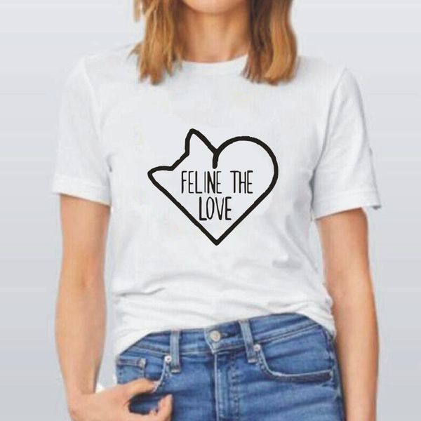women's t-shirt feline the love hipster funny women ladies traveler camping streetwear camisas mujer white black cotton tshirt femme
women's t-shirt feline the love hipster funny women ladies traveler camping streetwear camisas mujer white black cotton tshirt femme