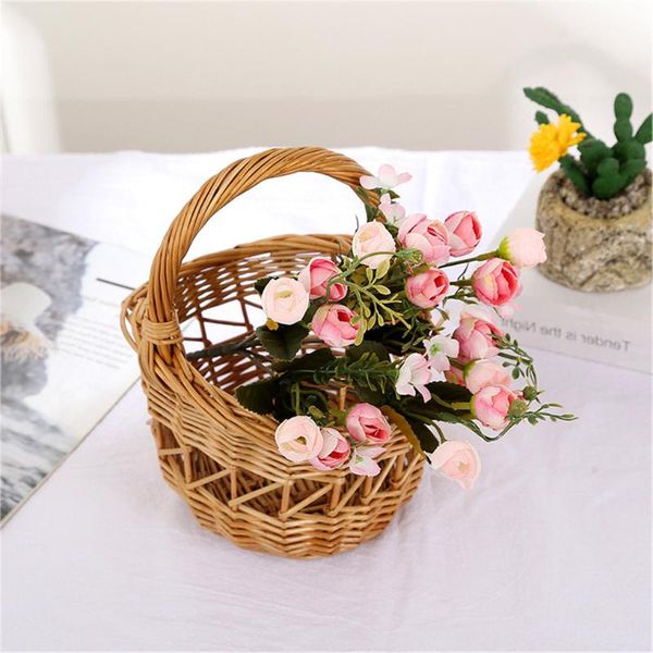decorative flowers & wreaths 2pcs 6 branches artificial small tea buds simulation home living room wedding fake floral decoration ornaments
decorative flowers & wreaths 2pcs 6 branches artificial small tea buds simulation home living room wedding fake floral decoration ornaments