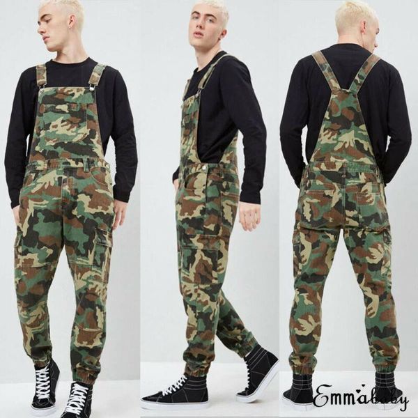men's pants distressed denim camouflage overalls bib jumpsuit moto biker jean young, Black
men's pants distressed denim camouflage overalls bib jumpsuit moto biker jean young, Black