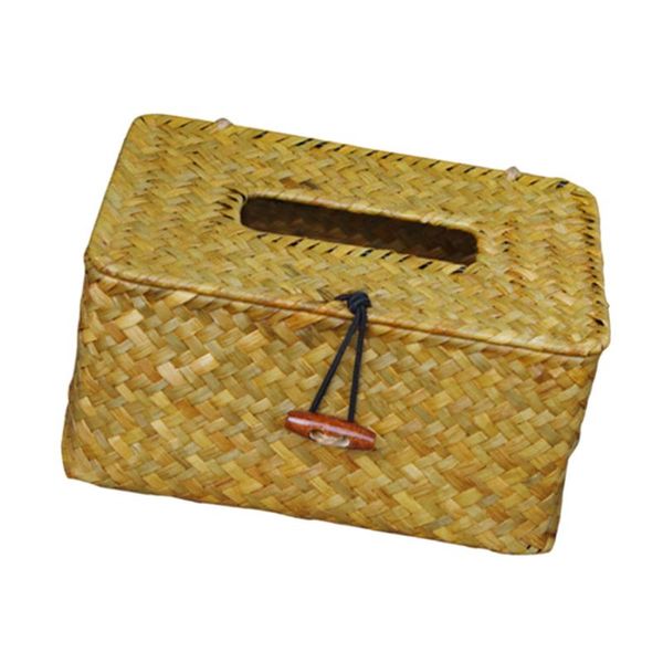 straw plaited tissue box square holder napkin case for home car restaurant (random color) boxes & napkins
straw plaited tissue box square holder napkin case for home car restaurant (random color) boxes & napkins