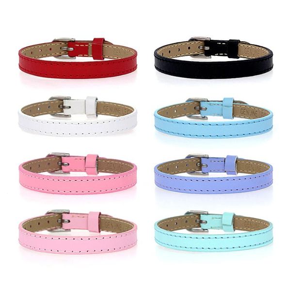 charm bracelets genuine leather wristband fit 8mm slide charms and letters width 220mm length, Golden;silver
charm bracelets genuine leather wristband fit 8mm slide charms and letters width 220mm length, Golden;silver