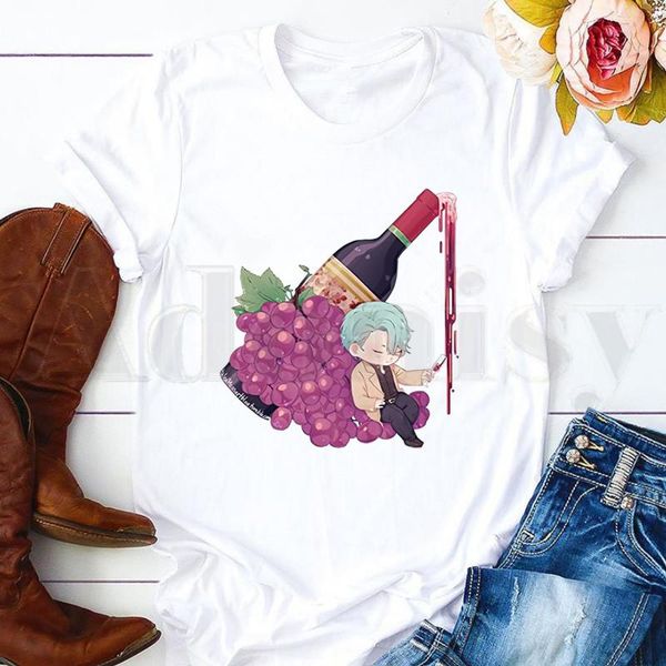 women's t-shirt mystic messenger game women printed short sleeve female tees harajuku vintage t shirts drop, White
women's t-shirt mystic messenger game women printed short sleeve female tees harajuku vintage t shirts drop, White