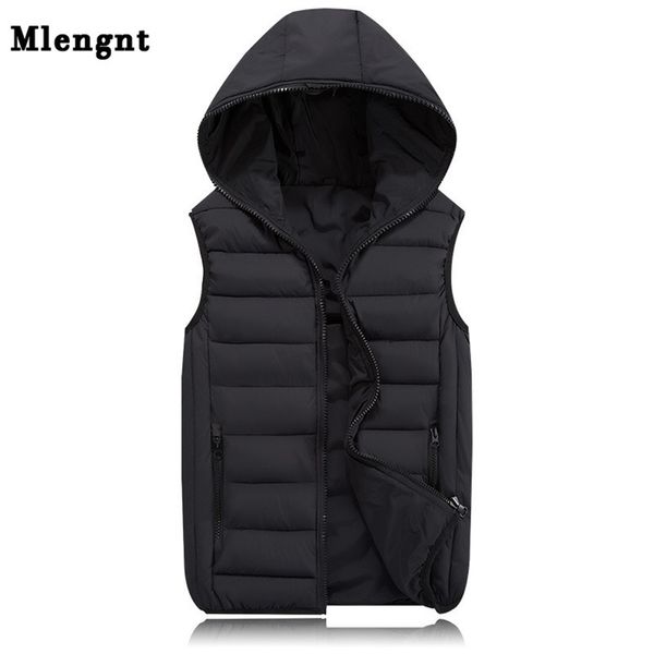 spring autumn sleeveless jacket for men fashion warm hooded male winter vest light plus size mens work vests waistcoat 211105, Black;white
spring autumn sleeveless jacket for men fashion warm hooded male winter vest light plus size mens work vests waistcoat 211105, Black;white