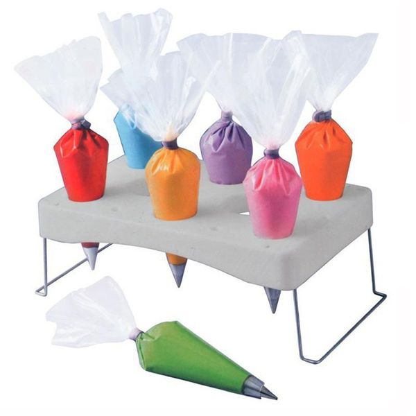 cake tools convenient icing piping bag shelf plastic dessert decorators pastry stand racks holder decor baking
cake tools convenient icing piping bag shelf plastic dessert decorators pastry stand racks holder decor baking