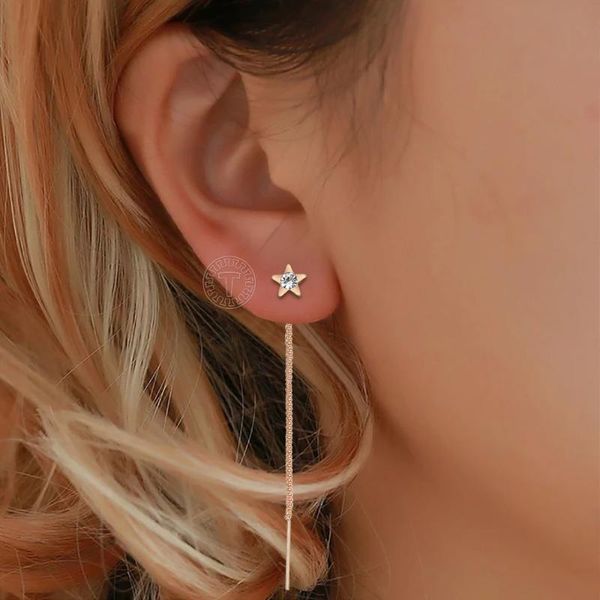 dangle & chandelier long chain drop earrings for women girls 585 rose gold dolphin star cute wedding engagement fashion jewelry hge344, Silver
dangle & chandelier long chain drop earrings for women girls 585 rose gold dolphin star cute wedding engagement fashion jewelry hge344, Silver