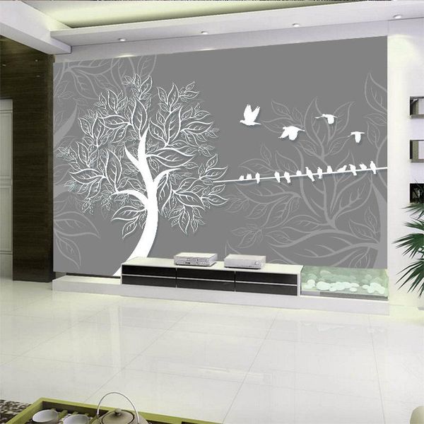 wallpapers for living room bedroom dinning background wall decor3d white abstract trees birds grey back wallpaper modern simple style
wallpapers for living room bedroom dinning background wall decor3d white abstract trees birds grey back wallpaper modern simple style