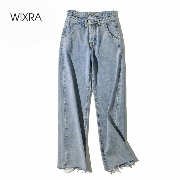 women's jeans wixra womens demin pants design hollow out high waist straight street style button zipper ladies spring autumn, Blue
women's jeans wixra womens demin pants design hollow out high waist straight street style button zipper ladies spring autumn, Blue