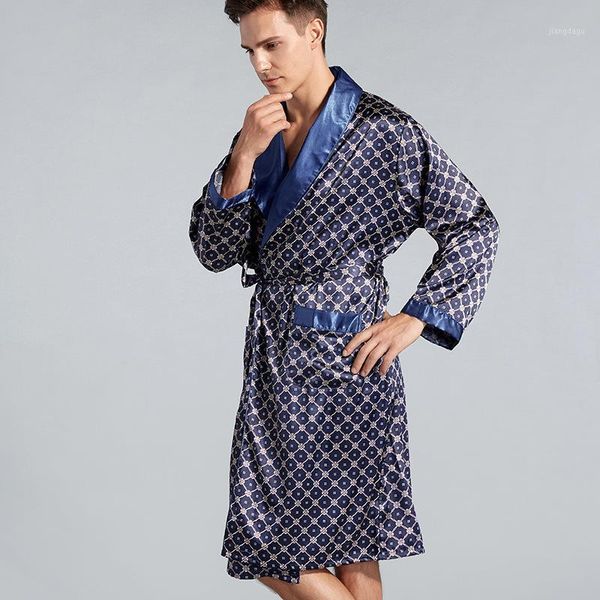 men's sleepwear 5xl long sleeve bathrobe oversized satin nightgown summer home clothes luxury silky kimono robe plus size, Black;brown
men's sleepwear 5xl long sleeve bathrobe oversized satin nightgown summer home clothes luxury silky kimono robe plus size, Black;brown