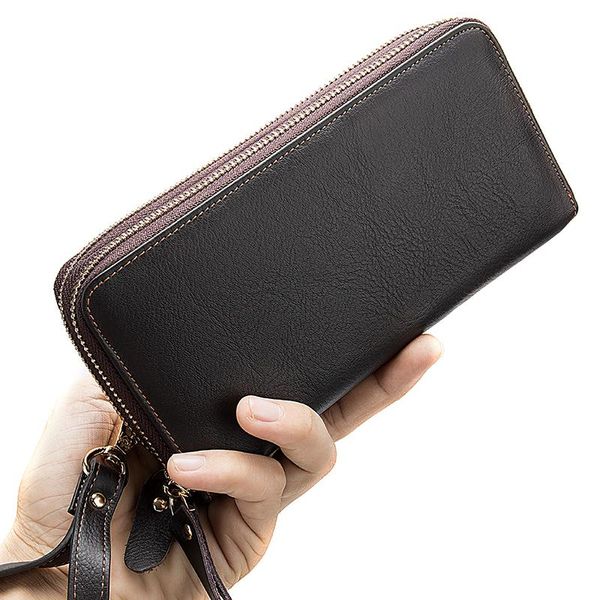 wallets clutch bag wallet men genuine leather mens long slim man with coin pocket card holder purse 9015, Red;black
wallets clutch bag wallet men genuine leather mens long slim man with coin pocket card holder purse 9015, Red;black