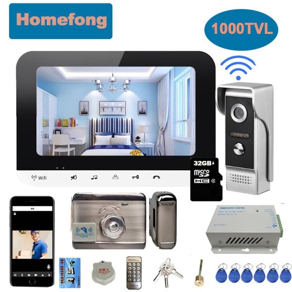 video door phones homefong wifi wireless phone intercom system doorbell with camera electronic lock unlock remote control
video door phones homefong wifi wireless phone intercom system doorbell with camera electronic lock unlock remote control