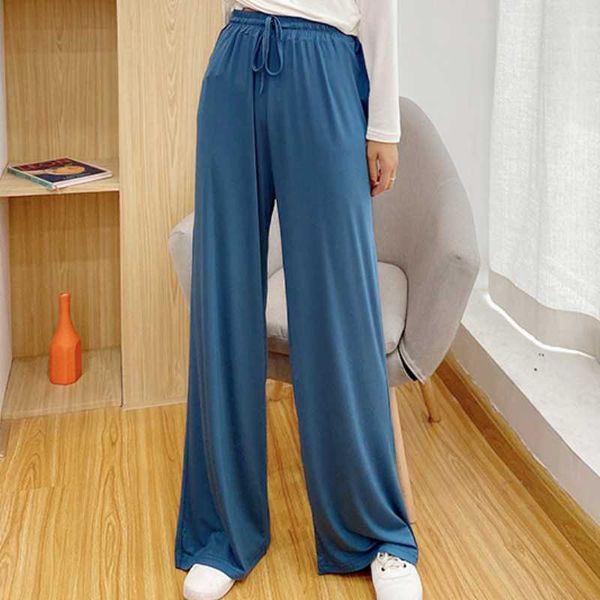 women's pants & capris spring summer wide leg for women casual elastic high waist candy color loose long pleated pant trousers femme wf, Black;white
women's pants & capris spring summer wide leg for women casual elastic high waist candy color loose long pleated pant trousers femme wf, Black;white