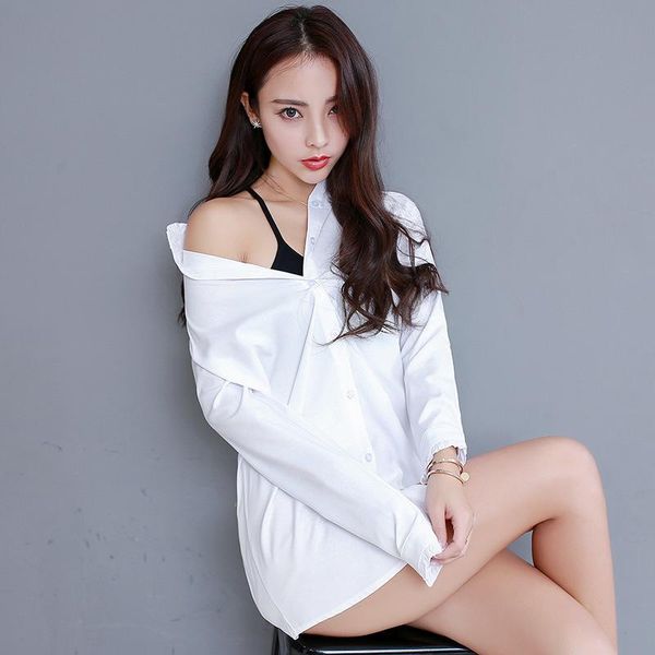 women's blouses & shirts white shirt long fund pajamas woman sleeve night skirt korean taste temptation chiffon home furnishing20
women's blouses & shirts white shirt long fund pajamas woman sleeve night skirt korean taste temptation chiffon home furnishing20