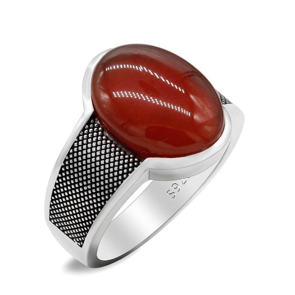 cluster rings to husband gift 925 sterling silver red agate ring for men big natural stone finger vintage punk jewelry male boys, Golden;silver
cluster rings to husband gift 925 sterling silver red agate ring for men big natural stone finger vintage punk jewelry male boys, Golden;silver