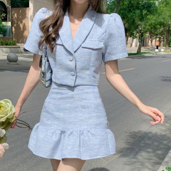 two piece dress new summer fashion korean sweet elegant 2 set women crop shirt blouse mini skirt suits outfits p8, White
two piece dress new summer fashion korean sweet elegant 2 set women crop shirt blouse mini skirt suits outfits p8, White