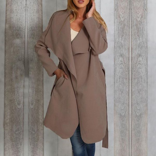 women's jackets belt women jacket coat casual spring autumn long outwear fashion black vintage ladies basic clothes cdr2179, Black;brown
women's jackets belt women jacket coat casual spring autumn long outwear fashion black vintage ladies basic clothes cdr2179, Black;brown