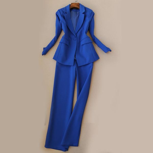 women's two piece pants women chic spring autumn one button suit blazer jacket + wide leg office lady set, White
women's two piece pants women chic spring autumn one button suit blazer jacket + wide leg office lady set, White
