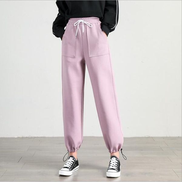women's pants & capris casual for women jogger sweatpants trendy clothes spring autumn 2021 loose cotton trousers woman solid color bot, Black;white
women's pants & capris casual for women jogger sweatpants trendy clothes spring autumn 2021 loose cotton trousers woman solid color bot, Black;white