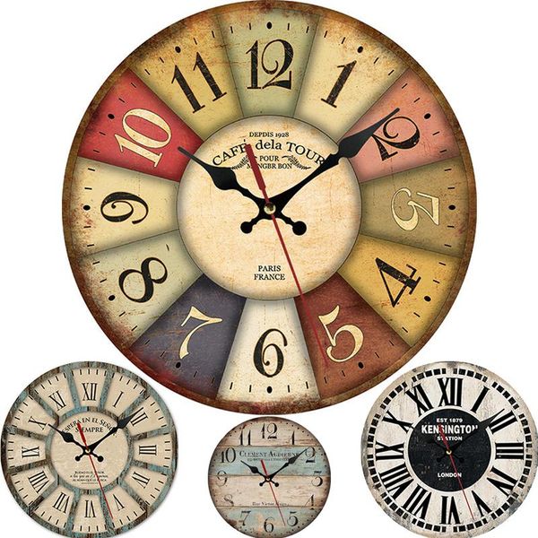 wall clocks 11.8 in retro wooden clock home decoration creative diameter kitchen vintage art
wall clocks 11.8 in retro wooden clock home decoration creative diameter kitchen vintage art