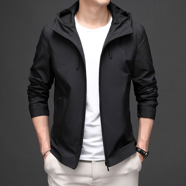 jacket men's 2021 spring and autumn thin windbreaker medium length business casual coat fashion clothes, Black;brown
jacket men's 2021 spring and autumn thin windbreaker medium length business casual coat fashion clothes, Black;brown