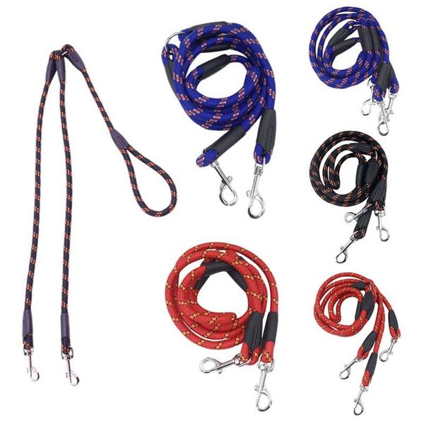 nylon dog harness leash for medium large dogs pet training running walking leads with 2/3 heads durable accessories collars & leashes
nylon dog harness leash for medium large dogs pet training running walking leads with 2/3 heads durable accessories collars & leashes