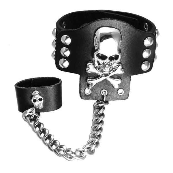 hand catenary jewelry button willow nail skull scalp ring one personality fashion punk style bracelet, Golden;silver
hand catenary jewelry button willow nail skull scalp ring one personality fashion punk style bracelet, Golden;silver