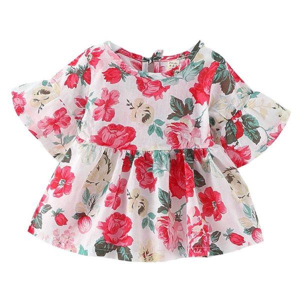 girl's dresses cyjmydch summer printing floral baby girls dress cotton born sweet wedding party princess kid clothing, Red;yellow
girl's dresses cyjmydch summer printing floral baby girls dress cotton born sweet wedding party princess kid clothing, Red;yellow
