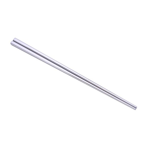chopsticks a pair of stainless steel electroplating square reusable metal (23cm, silver)
chopsticks a pair of stainless steel electroplating square reusable metal (23cm, silver)