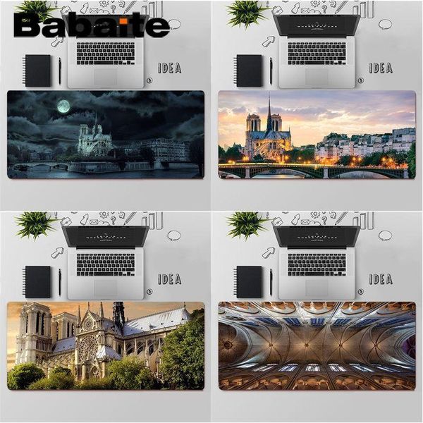 mouse pads & wrist rests babaite fashion notre dame de paris silicone large small pad to game keyboards mat
mouse pads & wrist rests babaite fashion notre dame de paris silicone large small pad to game keyboards mat