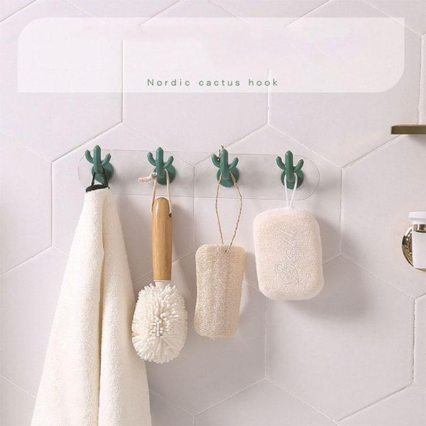 hooks & rails cactus wall self adhesive oilproof hook for home door kitchen bathroom bag keys clothes hangers
hooks & rails cactus wall self adhesive oilproof hook for home door kitchen bathroom bag keys clothes hangers