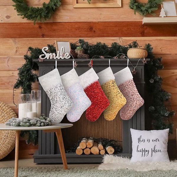 christmas decorations stockings fabric santa claus sock gift kids candy bag snowman deer pocket hanging xmas tree ornament year 2021#g3
christmas decorations stockings fabric santa claus sock gift kids candy bag snowman deer pocket hanging xmas tree ornament year 2021#g3