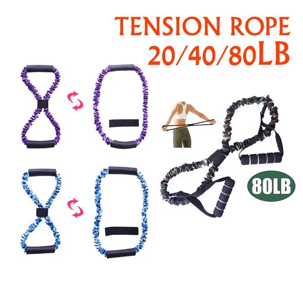 resistance band figure 8 chest arms training pulley 20/40/80lbs with hook and loop fastener bands
resistance band figure 8 chest arms training pulley 20/40/80lbs with hook and loop fastener bands