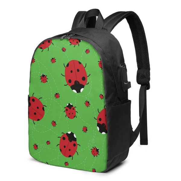 backpack 2021 lapusb green background with ladybirds school bag bookbag men women travel daypack leisure
backpack 2021 lapusb green background with ladybirds school bag bookbag men women travel daypack leisure