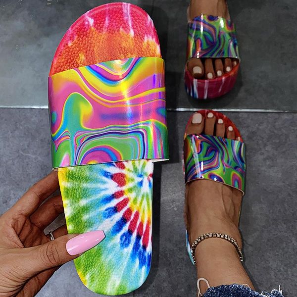women slippers non slip ladies open toe mixed colors slides platform flat shoes woman outdoor casual fashion female, Black
women slippers non slip ladies open toe mixed colors slides platform flat shoes woman outdoor casual fashion female, Black
